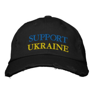 Unterstützung der Ukraine bestickte Cap Hat Freihe Bestickte Baseballkappe