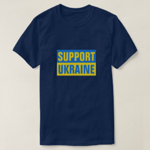 UNTERSTÜTZUNG DER UKRAINE TRACTOR TOWING RUSSISCHE T-Shirt