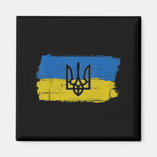 Unterstützung der ukrainischen Flaggenstaaten durc Magnet