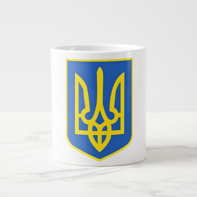Unterstützung der ukrainischen Tasse ukrainische W (Vorderseite)