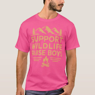 Unterstützung der Wildfauna Raise Boys Nature Outd T-Shirt