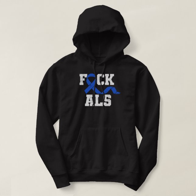 Unterstützung des ALLES-Bewusstseins Hoodie (Design vorne)