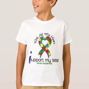 Unterstützung des Autismus-I meine Schwester T-Shirt