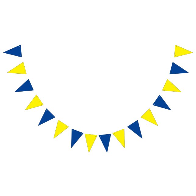 Unterstützung des Banners für die Ukraine Wimpelkette (Alle)