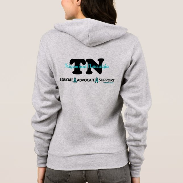 UNTERSTÜTZUNG DES BERATENS...TN HOODIE (Rückseite)