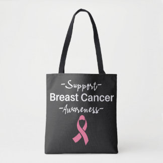Unterstützung des Brustkrebs-Bewusstseins rosa Sch Tasche