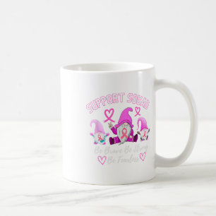 Unterstützung des Brustkrebs-Kriegers in rosa Mult Kaffeetasse