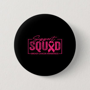 Unterstützung des Brustkrebskranzes Brustkrebs Button