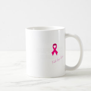Unterstützung des Brustkrebskranzes Brustkrebs Kaffeetasse