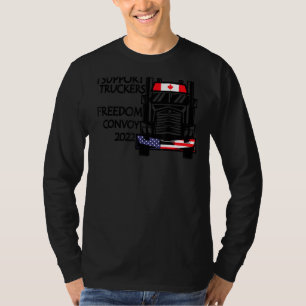 Unterstützung des Freiheitsverbandes der kanadisch T-Shirt