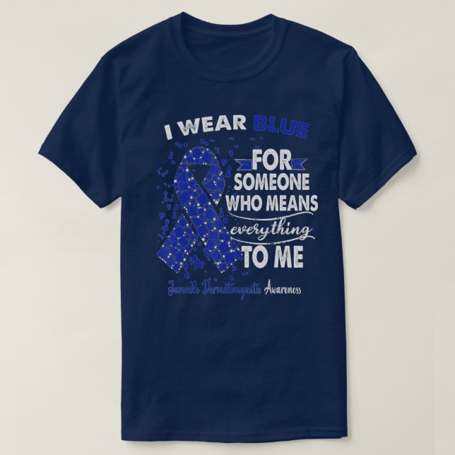 Unterstützung des Jugendkriegers bei Dermatomyosit T-Shirt (Design vorne)