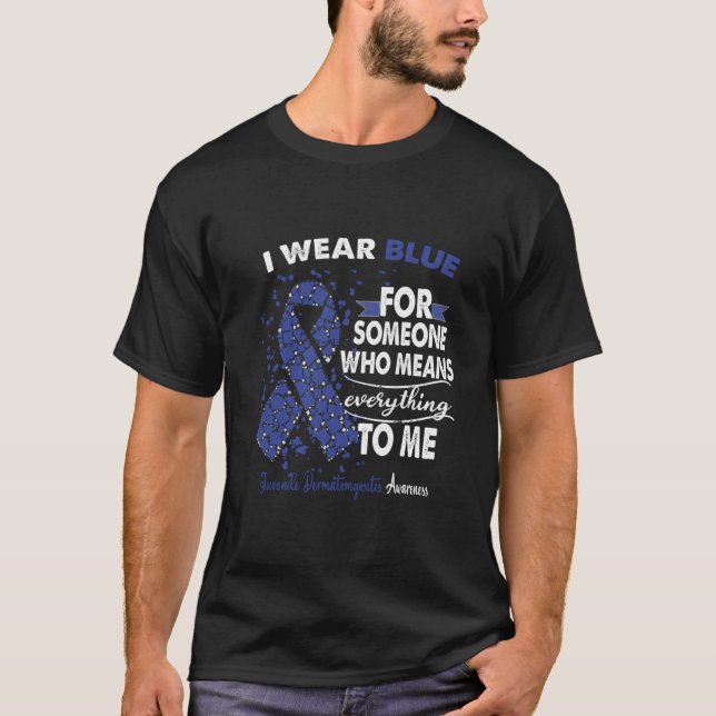 Unterstützung des Jugendkriegers bei Dermatomyosit T-Shirt (Vorderseite)