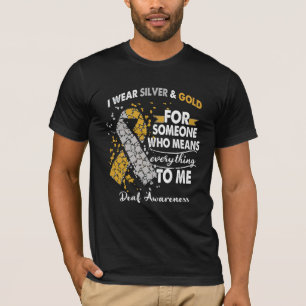 Unterstützung des Kriegers für tiefe Bekanntheit T-Shirt