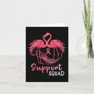 Unterstützung des Kriegers Squad Flamingo Breast C Karte