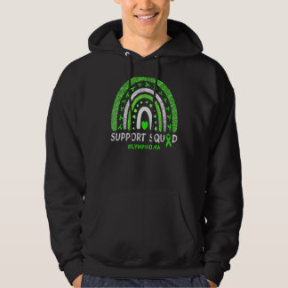 Unterstützung des Lymphomquadrat Rainbow Matching Hoodie