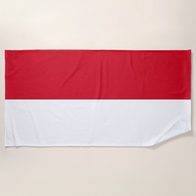 Unterstützung des nationalen Flaggenteams von Mona Strandtuch (Vorderseite)