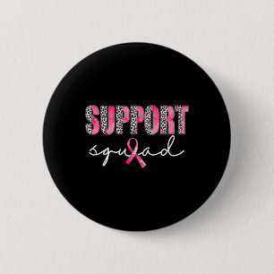 Unterstützung des rosa Brustkrebses eines rosa Squ Button