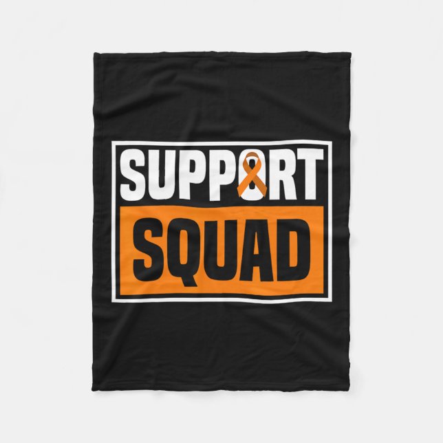 Unterstützung des Rsd Crps-Bewusstseins für Squad  Fleecedecke (Vorderseite)