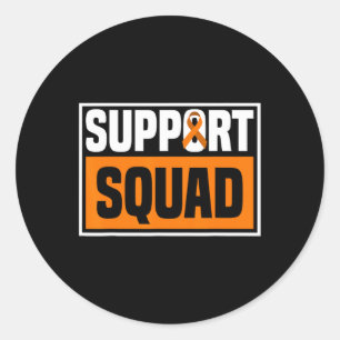 Unterstützung des Rsd Crps-Bewusstseins für Squad Runder Aufkleber