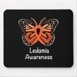 Unterstützung des Sensibilisierungskriegers Orange Mousepad