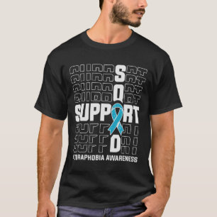 Unterstützung des Squad Agoraphobia-Bewusstseins T-Shirt