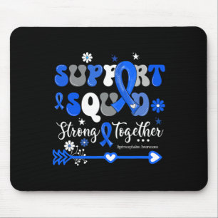 Unterstützung des Squad Blue Ribbon Hydrocephalus Mousepad