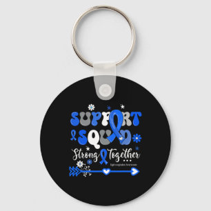 Unterstützung des Squad Blue Ribbon Hydrocephalus  Schlüsselanhänger