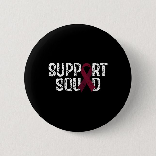 Unterstützung des Squad Brain Aneurysm-Bewusstsein Button (Vorderseite)