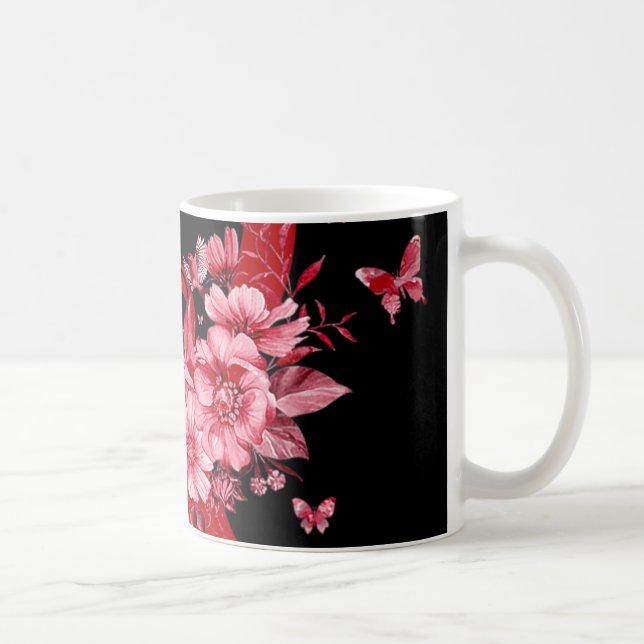 Unterstützung des Squad Brain Aneurysm-Bewusstsein Kaffeetasse (Rechts)