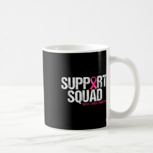 Unterstützung des Squad Breast Cancer Awareness Pi Kaffeetasse