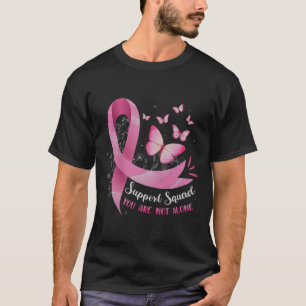 Unterstützung des Squad Breast Cancer Awareness Pi T-Shirt