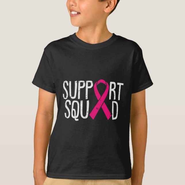 Unterstützung des Squad Breast Cancer Awareness Ri T-Shirt (Vorderseite)