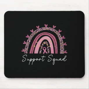 Unterstützung des Squad Breast Cancer Awareness Su Mousepad