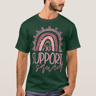Unterstützung des Squad Breast Cancer Awareness Su T-Shirt