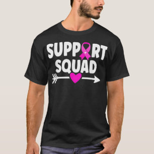 Unterstützung des Squad Breast Cancer Awareness T-Shirt