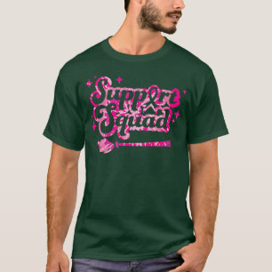 Unterstützung des Squad Brustkrebs Bewusstsein Vin T-Shirt