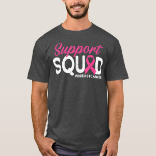 Unterstützung des Squad Brustkrebs-Bewusstseins-Kr T-Shirt