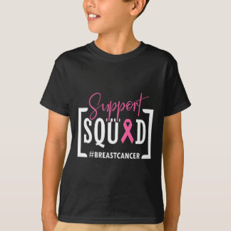 Unterstützung des Squad Brustkrebs-Bewusstseins-Kr T-Shirt