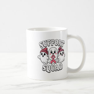 Unterstützung des Squad Niedlich Ghosts Breastkreb Kaffeetasse