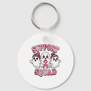 Unterstützung des Squad Niedlich Ghosts Breastkreb Schlüsselanhänger