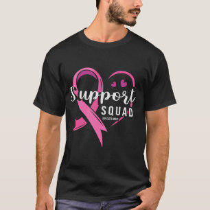 Unterstützung des Squad Niedlich Heart Breast Canc T-Shirt