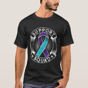 Unterstützung des Squad Ribbon-Bewusstseins für Su T-Shirt