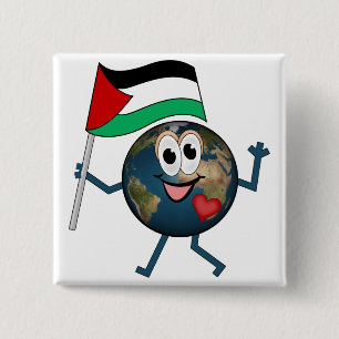 Unterstützung des Staat Palästinas Button