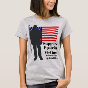 Unterstützung des T - Shirt Epstein Victims