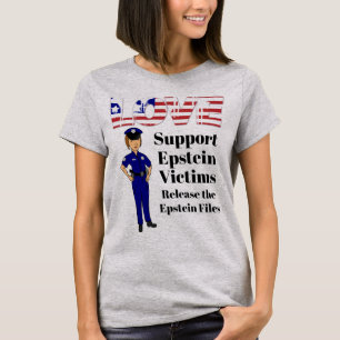 Unterstützung des T - Shirt Epstein Victims