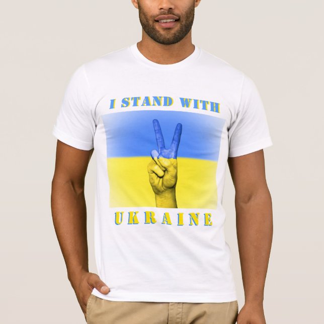 Unterstützung des T - Shirt in der Ukraine - ich s (Vorderseite)