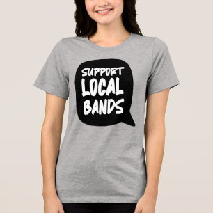 Unterstützung des T - Shirt lokaler Bande