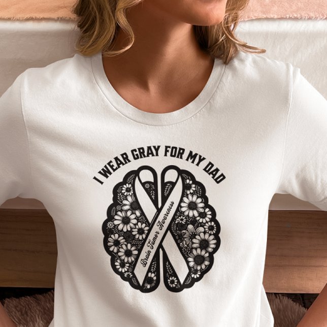 Unterstützung des Tumorbewusstseins des Gehirns Kr T-Shirt (Von Creator hochgeladen)