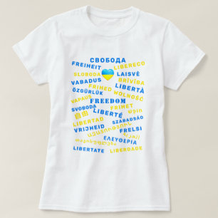 Unterstützung des ukrainischen T - Shirt - Freier