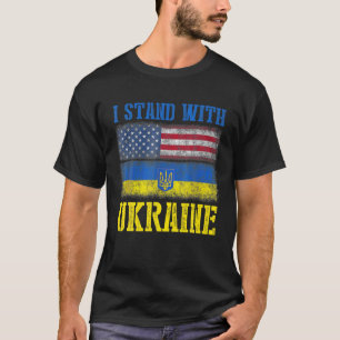 Unterstützung, die ich mit der Ukraine leisten kan T-Shirt